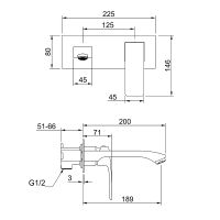 Смеситель для раковины Raglo R01.11 Хром — фото 7, Смесители для раковины