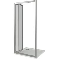 Товар: Душевая дверь Good Door Infinity SD-90-G-CH 90 профиль Хром стекло Грейп - фото 4 Душевая дверь Good Door Infinity SD-90-G-CH 90 профиль Хром стекло Грейп — фото 4, Душевые двери в нишу