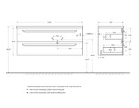 Товар: База под раковину подвесная CEZARES ECO-CER-N-1200-2C-SO-BL-R - фото 2 База под раковину подвесная CEZARES ECO-CER-N-1200-2C-SO-BL-R — фото 2, Тумбы под раковину