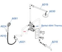 Товар: A174819 Thermo Встраиваемый комплект для ванны с верхней душевой насадкой, лейкой и изливом - фото 3 A174819 Thermo Встраиваемый комплект для ванны с верхней душевой насадкой, лейкой и изливом — фото 3, Душевые системы