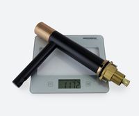 Смеситель для раковины Bronze de Luxe Avantgarde 2010MH Черный Розовое золото — фото 3, Смесители для раковины