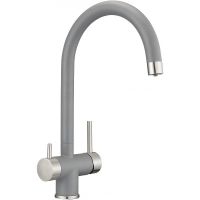 Смеситель для кухни Milacio Ultra MCU.554.GR Серый металлик — фото 1, Смесители для кухни