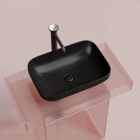 Раковина-чаша Ceramicanova Element 50 CN6055MB Черная матовая — фото 21, Раковины накладные