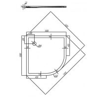 Товар: Душевой поддон из искусственного камня Aquaton Калифорния 100x100 1A715436CA010 Белый - фото 3 Душевой поддон из искусственного камня Aquaton Калифорния 100x100 1A715436CA010 Белый — фото 3, Душевые поддоны из искусственного камня