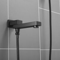 Душевая система Rose R28H R2835H Черная матовая — фото 21, Верхние души