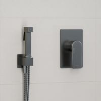 A84095 Встраиваемый комплект для биде со шлангом 150 см — фото 3, Душевые системы