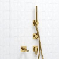 A2151.277.279.280.197.281 Встраиваемый комплект для ванны с лейкой и изливом — фото 3, Смеситель для ванны