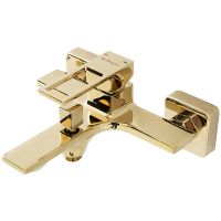 Смеситель для ванны BelBagno Luce LUC-VAS-ORO Золото — фото 1, Для душа и ванны