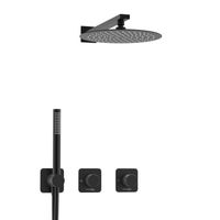 A5251.299.219.258.302.242.217  Встраиваемый комплект для душа с верхней душевой насадкой и лейкой — фото 6, Встраиваемые душевые комплекты