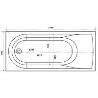 Товар: Ванна из искусственного камня Creto Present 170x75 21-1111 без гидромассажа - фото 2 Ванна из искусственного камня Creto Present 170x75 21-1111 без гидромассажа — фото 2, Ванны из искусственного камня