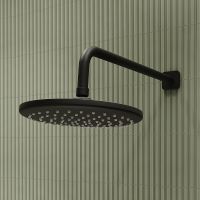 Душевая система Iddis Ray RAYBL02i67 Черная матовая — фото 4, Встраиваемые душевые комплекты