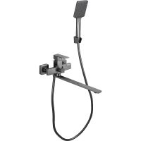 Смеситель для ванны Belz B613-3 B22613-3 универсальный Вороненая сталь Смеситель для ванны Belz B613-3 B22613-3 универсальный Вороненая сталь