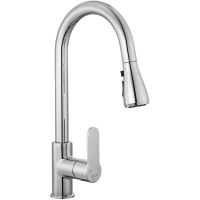 Смеситель для кухни E.C.A. Nita 102118107EX Хром — фото 1, Смесители для кухни