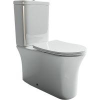 Унитаз компакт Ceramicanova Star CN1904-B без бачка с сиденьем Микролифт — фото 1, Напольные унитазы