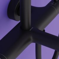 Товар: Душевая система Sancos Game SC3001MB с термостатом Черная матовая - фото 2 Душевая система Sancos Game SC3001MB с термостатом Черная матовая — фото 2, Душевые стойки