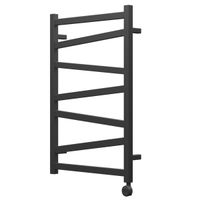 Полотенцесушитель электрический Point Феникс PN15158BE П7 500x800 левый/правый, черный — фото 4, Электрические полотенцесушители