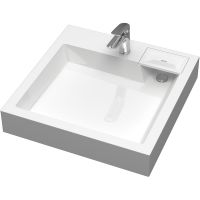 Раковина Reflection Sigma 60 RX6060SI на стиральную машину Белая — фото 1, Раковины на стиральную машину