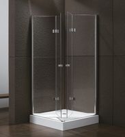 Душевой уголок CEZARES ELENA-W-ASH-2-100/90-C-Cr — фото 1, Прямоугольные душевые уголки