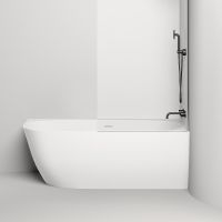 Товар: Ванна из искусственного камня Salini Sofia Corner Right 170х85 102524M Белая матовая - фото 3 Ванна из искусственного камня Salini Sofia Corner Right 170х85 102524M Белая матовая — фото 3, Ванны из искусственного камня