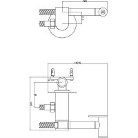 Гигиенический душ со смесителем ESKO SMH03 Хром — фото 4, Гигиенические души