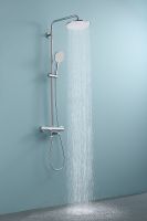 Душевая система Raglo R20.26 с термостатом Хром — фото 6, Душевые стойки