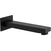 Излив для смесителя Remer Qubica 91QNO Черный матовый — фото 1, Комплектующие для туалета