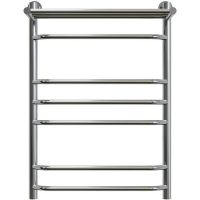 Товар: Водяной полотенцесушитель Aringa Лана 80x50 AR03027CH с полкой Хром - фото 5 Водяной полотенцесушитель Aringa Лана 80x50 AR03027CH с полкой Хром — фото 5, Водяные полотенцесушители