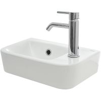 Раковина AQUAme 38 R AQM5006R Белая глянцевая — фото 2, Раковины