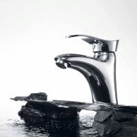 Смеситель для раковины Haiba Хром арт-HB1001 — фото 3, Смесители для раковины