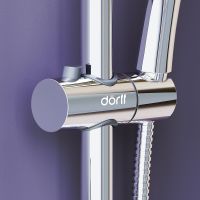Товар: Душевая система Dorff Prime D0740900 Хром Серый - фото 7 Душевая система Dorff Prime D0740900 Хром Серый — фото 7, Душевые стойки