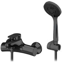 Смеситель для ванны Gattoni H2Omix7000 7000070NO Черный матовый — фото 1, Смеситель для ванны