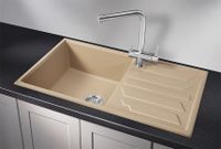 Granula-8601, ПЕСОК, кухонная мойка, кварц — фото 2, Кухонные мойки