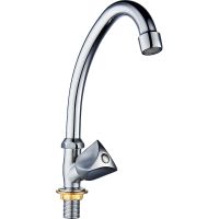 Кран для одного типа воды Ростовская Мануфактура Сантехники SL119-270F Хром — фото 1, Краны