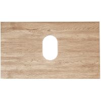 Столешница под раковину Roca The Gap 80 A857419517 Орех — фото 5, Столешницы под раковину