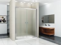 Душевая дверь CEZARES PRATICO-BF-2-170-P-Cr — фото 1, Раздвижные душевые двери