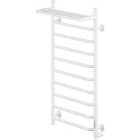 Электрический полотенцесушитель Comfysan Scola EC-10 100x40 016678 с полкой Белый матовый — фото 1, Электрические полотенцесушители