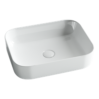 Раковина-чаша Ceramicanova Element 50 CN6011 Белая — фото 4, Раковины накладные