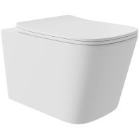 Товар: Унитаз Aqueduto Macio Plus MACT0220 подвесной Белый матовый с сиденьем Микролифт - фото 1 Унитаз Aqueduto Macio Plus MACT0220 подвесной Белый матовый с сиденьем Микролифт — фото 1, Подвесные унитазы