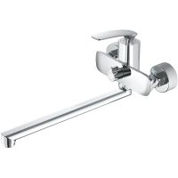 Смеситель для ванны Haiba HB22616 универсальный Хром — фото 1, Для душа и ванны