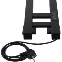 Товар: Электрический полотенцесушитель Energy Dart 1200x100 EETR0DART12010R905M Черный матовый - фото 8 Электрический полотенцесушитель Energy Dart 1200x100 EETR0DART12010R905M Черный матовый — фото 8, Электрические полотенцесушители