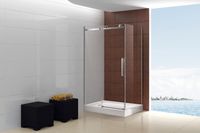 Душевой уголок CEZARES STYLUS-O-M-AH-1-120/80-C-Cr — фото 1, Прямоугольные душевые уголки