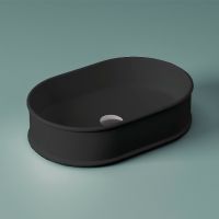 Раковина-чаша Artceram Atelier 60 ATL002 17 00 Черная матовая — фото 3, Раковины