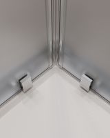 Товар: Душевой уголок CEZARES MOLVENO-AH-21-100+20-P-Cr - фото 5 Душевой уголок CEZARES MOLVENO-AH-21-100+20-P-Cr — фото 5, Прямоугольные душевые уголки