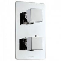 Смеситель для душа Bossini Cube Z00061.030 с термостатом Хром — фото 1, Смеситель для душа