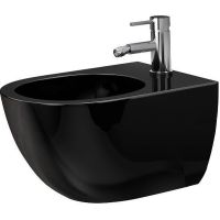 Товар: Биде CeramaLux 2197-18 подвесное Черное глянцевое - фото 1 Биде CeramaLux 2197-18 подвесное Черное глянцевое — фото 1, Подвесные унитазы