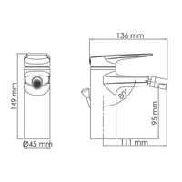 Aisch 5506 Смеситель для биде — фото 11, Смеситель для душа