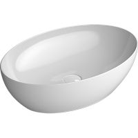 Раковина-чаша GSI Pura 60 884211 Белая — фото 1, Раковины накладные