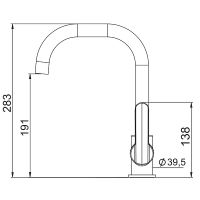 Смеситель для кухни Laparet Legna Plus N3063502LPT Хром — фото 7, Смесители для кухни