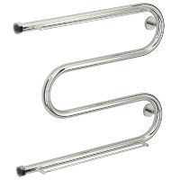 Водяной полотенцесушитель Сунержа М образный 500х650 2 полки Хром — фото 2, Водяные полотенцесушители