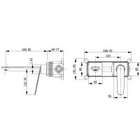Товар: Смеситель для раковины Bronze de Luxe Icon 7006CG Золото матовое - фото 2 Смеситель для раковины Bronze de Luxe Icon 7006CG Золото матовое — фото 2, Смесители для раковины